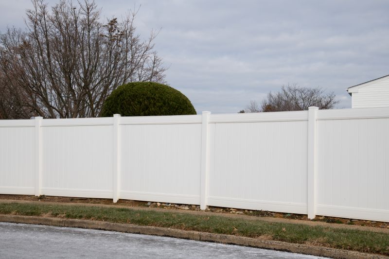 Modern Vinyl Fence