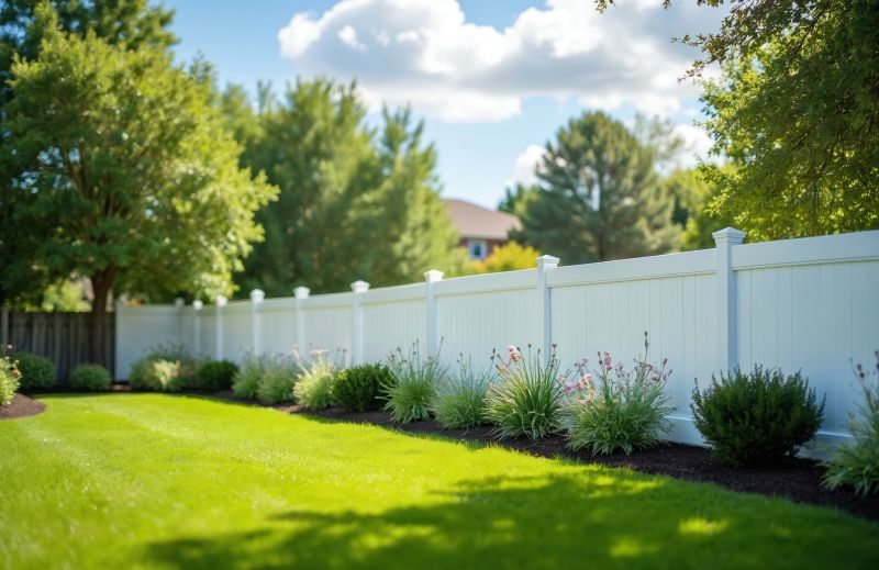 Vinyl Garden Fence